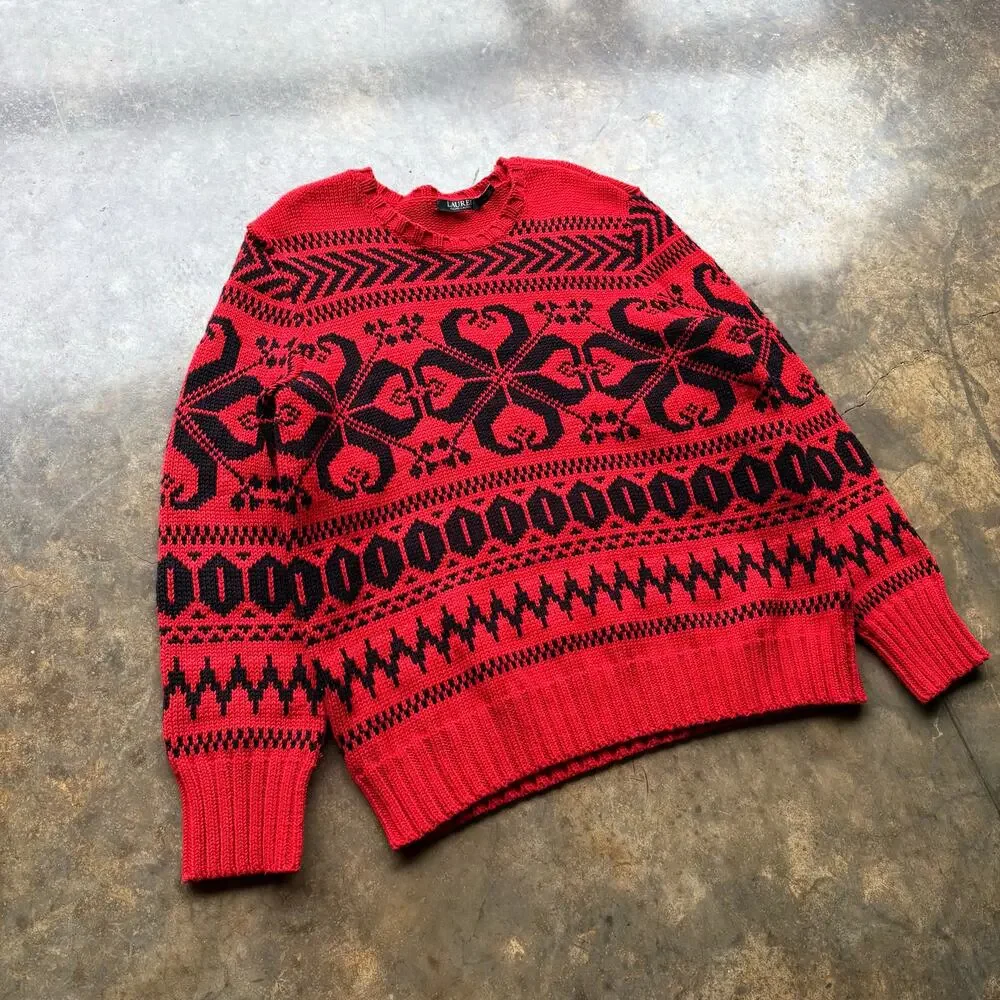 Vintage Polo Ralph‎ Lauren Thick Knit Sweater